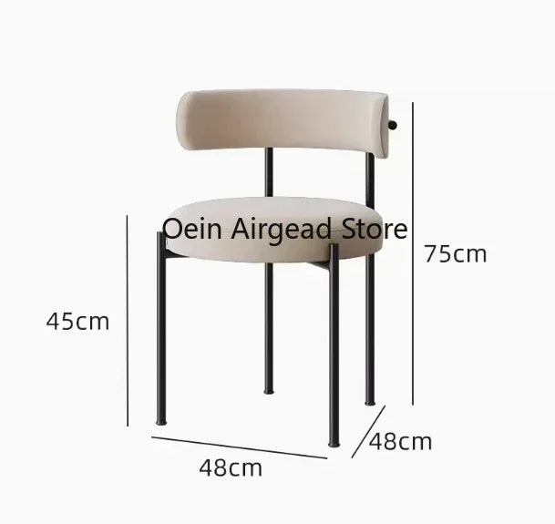 Black Dining Table Set 4 Chairs Minimalist Nordic Round Marble Dining Table Luxury Comedor De 4 Silla Set Furniture OK50CZ