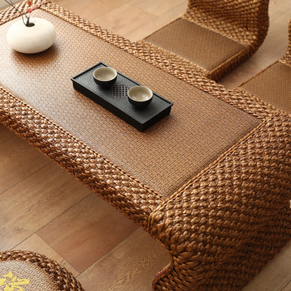 Rattan coffee table