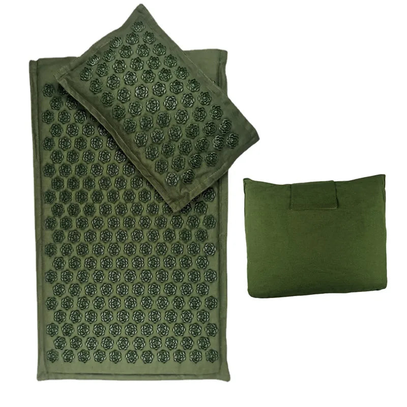 74*44cm Nature Linen Acupressure Mat