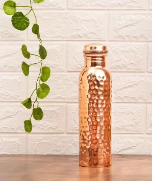 INDIAN HAND MADE PURE COPPER WATER BOTTLE