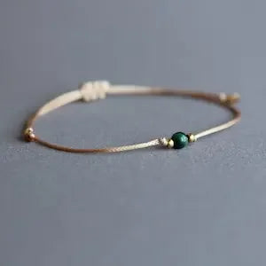 Exquisite Malachite Crystal Bracelet for Women