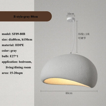 Modern Wabi-Sabi Led Pendant Lights Living Dining Room Decor Chandelier Lighting Bedroom Lamparas Kitchen Hanging Lamp Luminaria