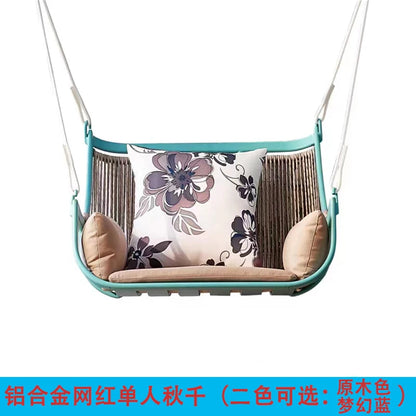 Terrace Loungers Hammock Patio Swings Street Suspended Shaking Garden Patio Swings Hanging Chair Outdoor Furniture Balanço LLOS