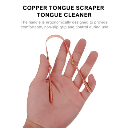 1Pc Copper Tongue Cleaner