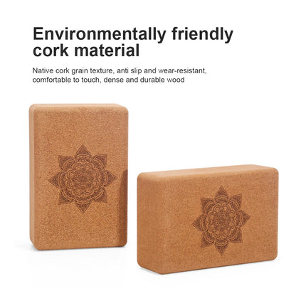 Cork Yoga Block Set