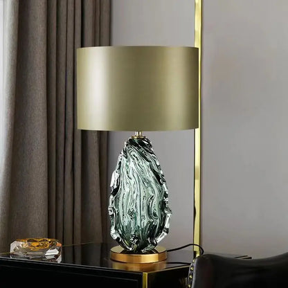 TINNY Nordic Modern Glaze Table Lamp Fashionable Art  Iiving Room Bedroom  Hotel LED Personality Originality Desk Light