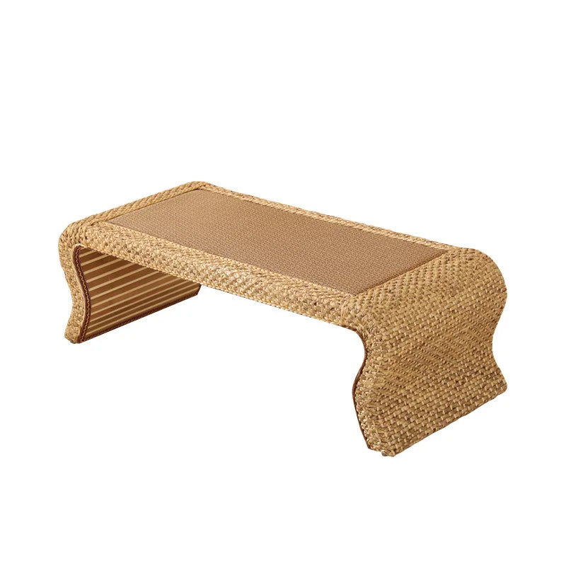 Rattan coffee table